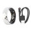 (Silver Size 18) Smart Ring Water Proof Step Counting Sport Modes Battery 1