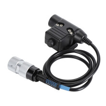 U94 6Pin PTT Radio Headset Connector for PRC 152/148