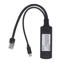 PoE-Splitter für Pi 5, 5B, 5V, IEEE802.3af zu USB-C