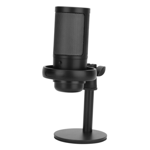 RGB Wired Microphone Plastic Cardioid Condenser for Gaming Streaming 1