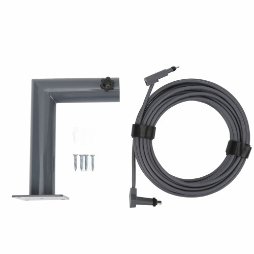 (100ft/30.5m) Starlink V2 Rectangular Satellite Cable 75ft/23m Wall Mount Kit