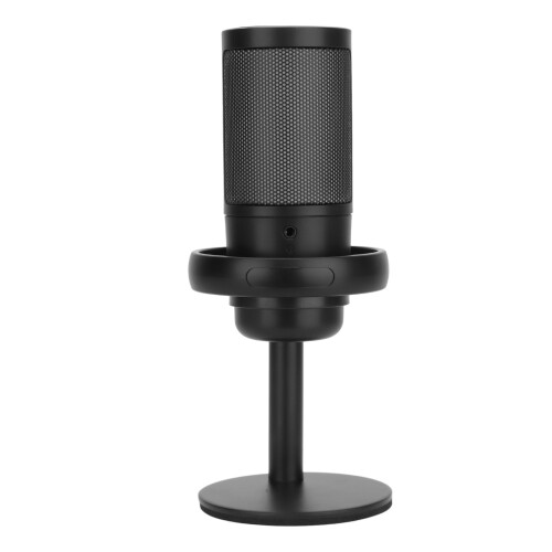 RGB Wired Microphone Plastic Cardioid Condenser for Gaming Streaming 2