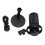 RGB Wired Microphone Plastic Cardioid Condenser for Gaming Streaming 1