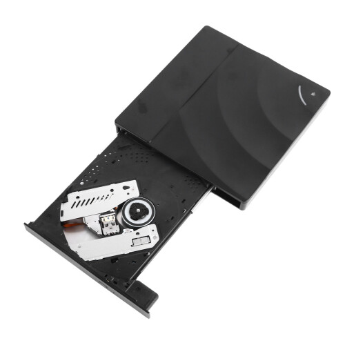 External CD DVD Drive USB 3.0 Type C Plug and Play for Laptop PC 2
