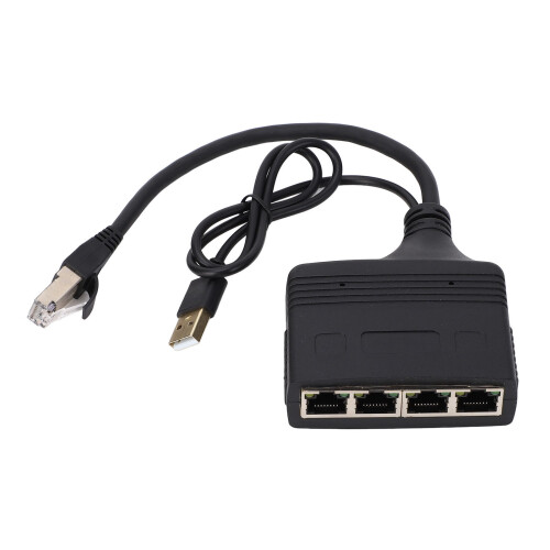 Gigabit-Ethernet-Splitter 1 auf 4 1000Mbps RJ45