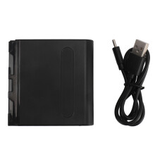 7.2V 7800mAh Camera Battery USB-C Port for NP-F980 CCCD TR1-TR818
