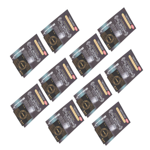 10pcs Phone Signal Booster Stickers for Elevators Tunnels 1
