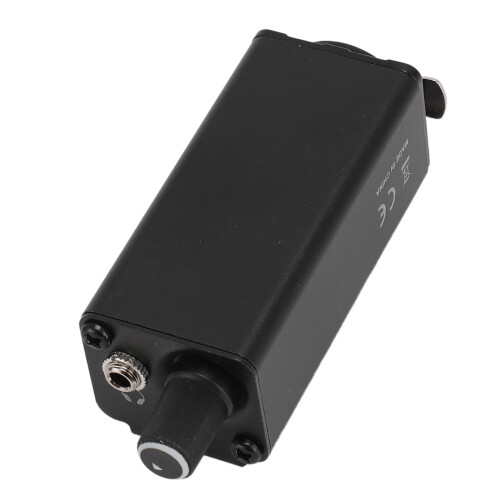 Monitor Amplifier XLR 3.5mm Volume Control Waist Clip for Drummer 2