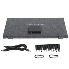 30W USB Solar Panel Type C DC IP65 Waterproof Portable Charger