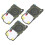 3Pcs Wireless Charging NFC Antenna Flex Cable for Galaxy S9 Plus 3
