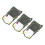 3Pcs Wireless Charging NFC Antenna Flex Cable for Galaxy S9 Plus 2