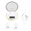 (White) Bluetooth-Kopfhörer mit Digitalanzeige Ladekoffer Stereo Wireless 1