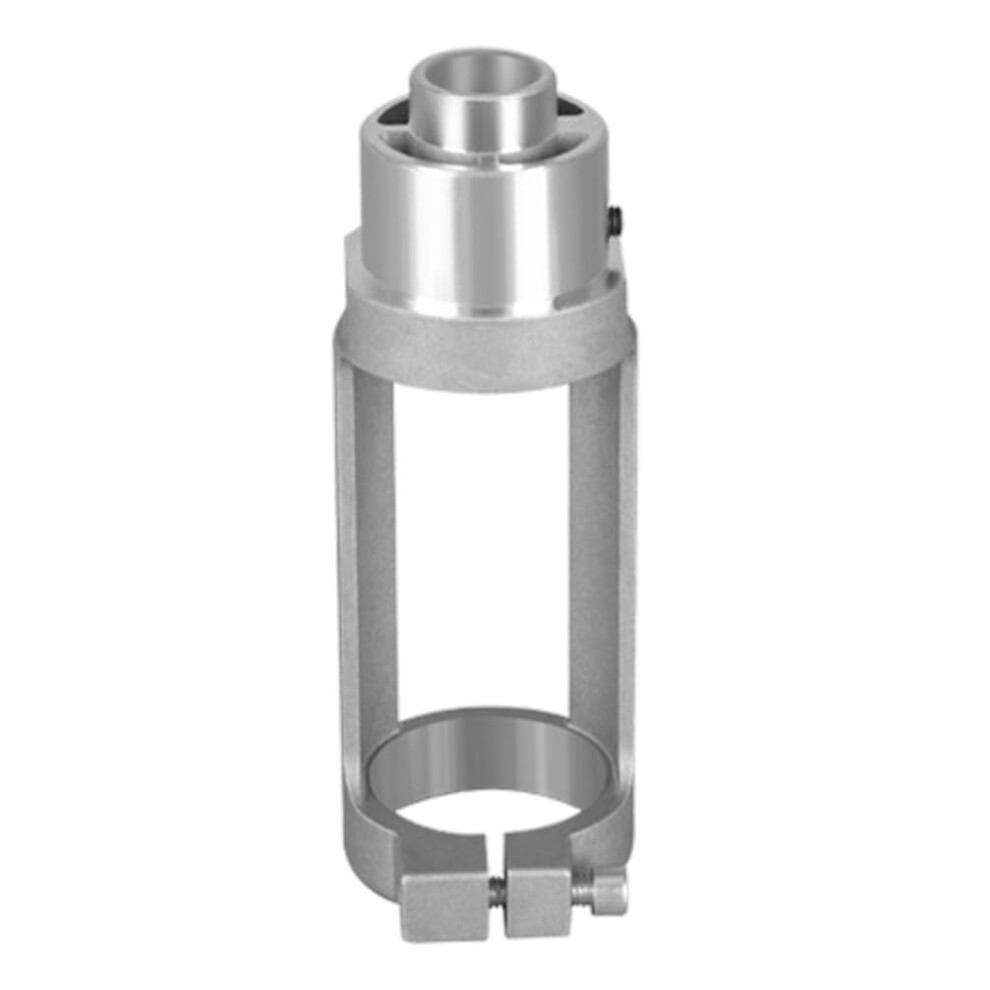 Square Hole Drill Bit Adapter 1Pc For Woodworking Fixed Bracket Silver 9393856089260