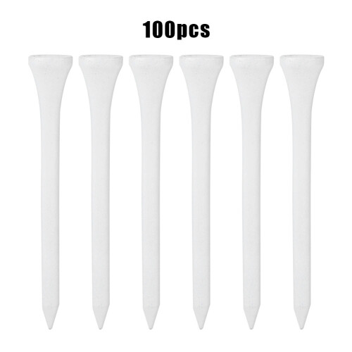 100 Stück 70 mm Holz Golf Tees Trainingspraxis