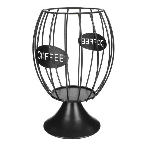 1Pc Practical Iron Basket Coffee Capsule Holder for Kitchen