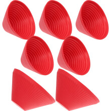 6er-pack jar gripper, wiederverwendbarer Gummigriff, rutschfest