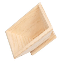 1 Holz viereckige Reisball-Form, -Form, Reispudding-Form