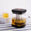600 ml glaskannen aus borosilikatglas mit -filter 4