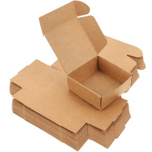 15Pièces Coffret Kraft Papier À Naturel Cadeaux