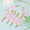 Geschenkband Mit -Schleife Für Süßigkeitentüte Pink 6
