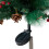 Living And Home Set of 2 Solar-Powered Pre-Lit Artificial Christmas Tree Decorations with Lights 5