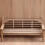 banc de jardin miniature en bois pour maison de décorative 4