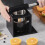 1Pc Manual Fruit Juicer Black Food Grade Plastic Hand Press Squeezer 8