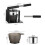 1Pc Manual Fruit Juicer Black Food Grade Plastic Hand Press Squeezer 2