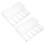 2Pcs Poker Chips Tray With Lids For Storage And Organization 1