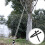 Soil Stabilization Pegs Black Plastic 20pcs 9.6in 3
