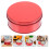 Empty Round Candy Tin Classic Tinplate Cookie Box 6