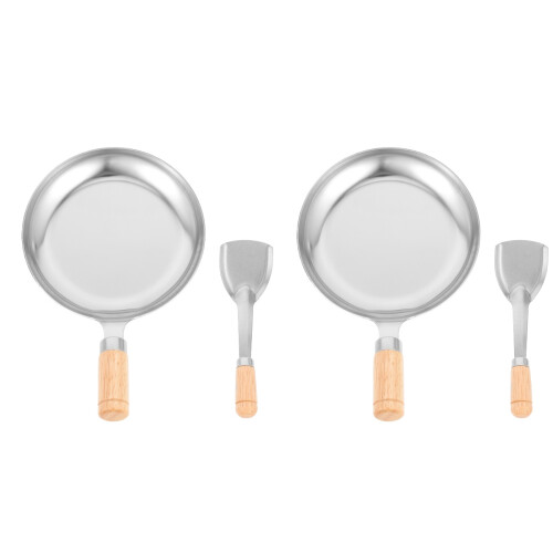 2 Sets Mini Spatel, Küchenzubehör Für Modellpfanne, 2