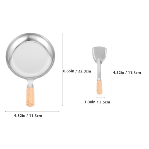 2 Sets Mini Spatel, Küchenzubehör Für Modellpfanne, 1