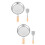 2 Sets Mini Spatel, Küchenzubehör Für Modellpfanne, 8