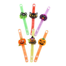 6 Stuks Halloween Armband Lichtgevend Voor Kinderen Willekeurige Stijl