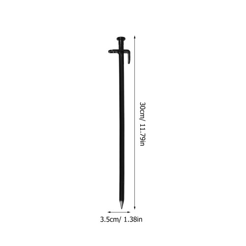 Gardening Stakes Metal Practical Design For Tent Fixing 4pcs 1
