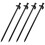 Gardening Stakes Metal Practical Design For Tent Fixing 4pcs 3