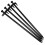 Gardening Stakes Metal Practical Design For Tent Fixing 4pcs 9