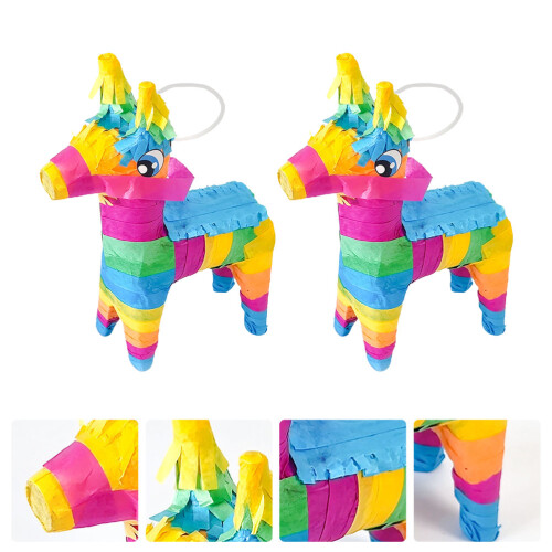 2 pinata messicana con , decorazioni feste Cinco de Mayo 2