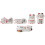 5 pezzi portachopstick in a forma , 5 stili 1