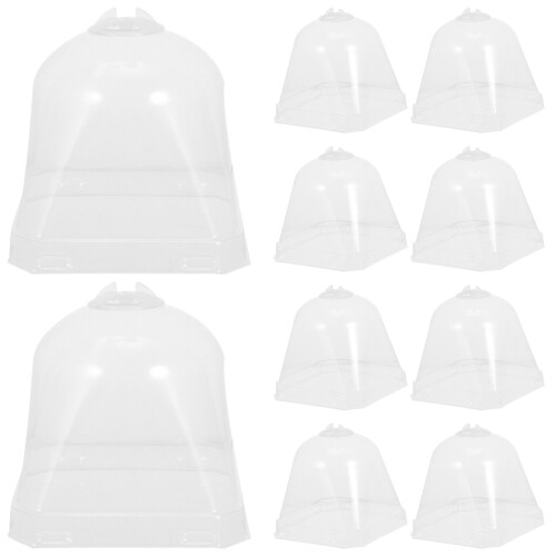 Cupola Pianta Plastica Trasparente Copertura Umidità