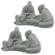 4Stk Sandstein Älteste Statue Robust Für