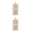 2Pcs Creative White Plastic Christmas Tree Pendants Hanging Decor 7