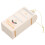 2Pcs Creative White Plastic Christmas Tree Pendants Hanging Decor 3