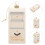 2Pcs Creative White Plastic Christmas Tree Pendants Hanging Decor 11