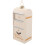 2Pcs Creative White Plastic Christmas Tree Pendants Hanging Decor 2