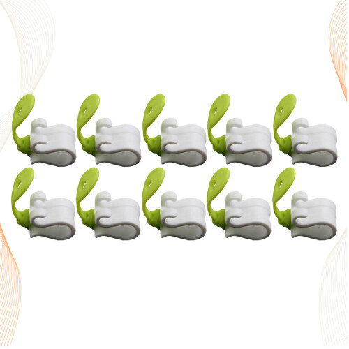 10 unid. bico e fechos para saco confeiteiro com creme 2