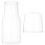 conjunto bule e 360 ml para café casa 1