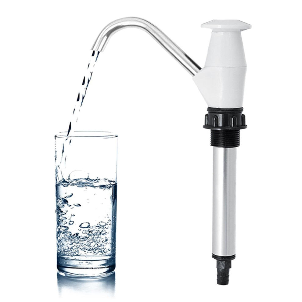 Faucet Pump For Camping White Solid RV Sink Faucet For Camping Trailer Water Table Outdoor Use-image-OPC-PKV2DD8-NEW