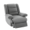 （Grey） Manual Reclining Sofa with Backrest 1